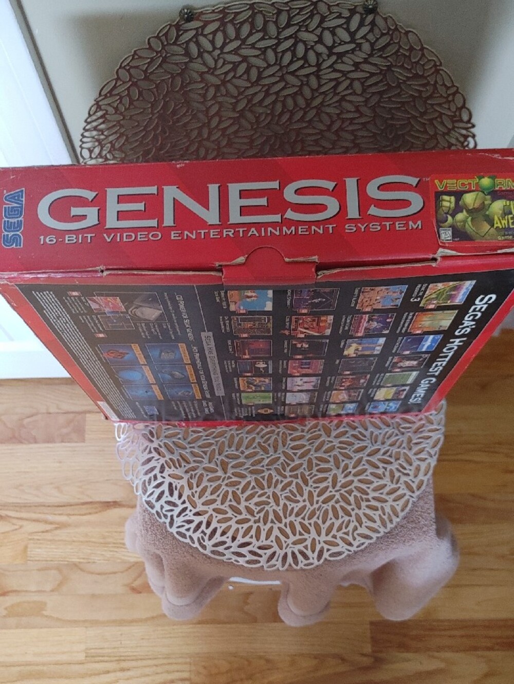 SEGA Genesis 16-Bit Console - Black & Red Box - Picture 6 of 11